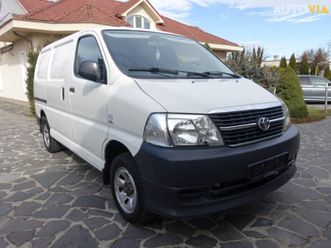 toyota hiace 2.5 i d-4d 117 swb standard 4wd za 8 950 €