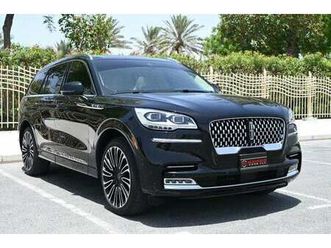 lincoln aviator presidential 3.0l - emi 3160 aed - agency maintained - under warranty 2028 - lincoln aviator preside