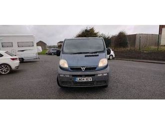vauxhall, vivaro, panel van, 2004, manual, 1870 (cc)