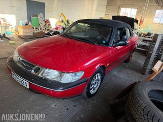 1996 saab 900 2.0-131 - cabriolet - veteranbil