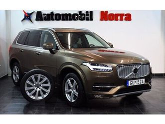 volvo xc90 t6 awd geartronic inscription navi b-kam 7-sits drag