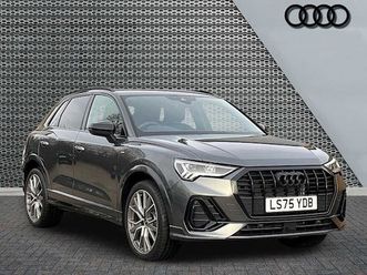 audi q3 suv black edition 150 ps tfsi s tronic