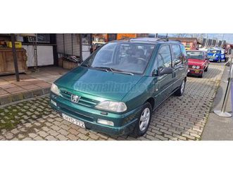 peugeot 806 2.0 hdi st hivatalosan 8 személyes kisbusz minden egykor kapható extrával