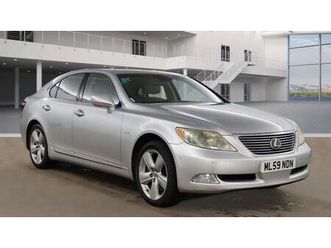 2009 lexus ls 460 4.6 se-l (wooden steering wheel)