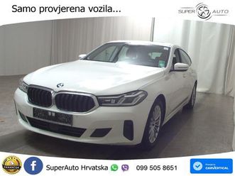 bmw 630i gran turismo steptronic 258 ks, led+acc+gr sjed+pano+pdc, 2020 god.