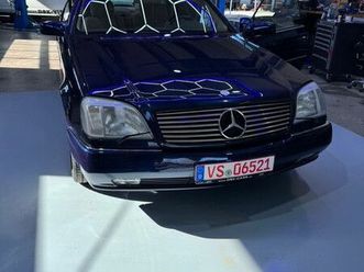 mercedes-benz cl 500 w140 coupe 1.hand , oldtimer , 140c