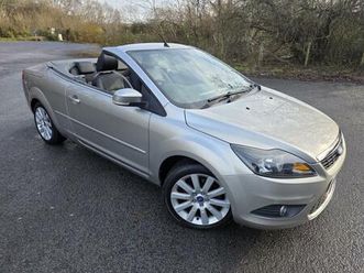 2010 ford focus cc 2.0 cc-3 2dr convertible petrol manual
