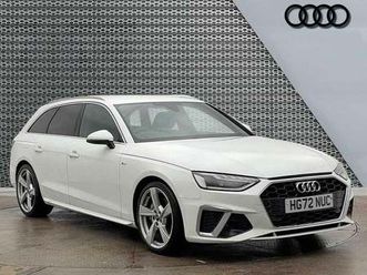 2023 audi a4 40 tfsi 204 s line 5dr s tronic estate petrol automatic