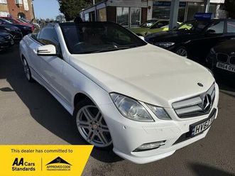 1.8 e200 blueefficiency sport cabriolet euro 5 (start/stop) 2dr