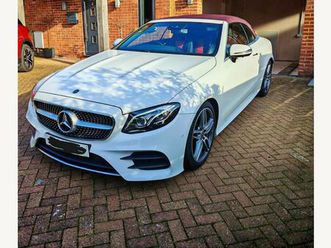 2.0 e300 amg line (premium plus) cabriolet g-tronic+ euro 6 (start/stop) 2dr