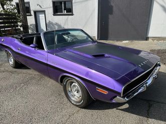 1970 dodge challenger convertible