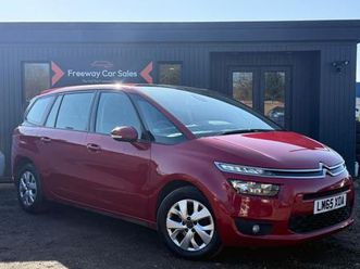 citroen grand c4 picasso 1.2 puretech vtr+ mpv, 10 stamps, 7 seats, low miles