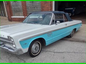 1965 plymouth sport fury 2dr convertible w/commando v8 engine stock#633304