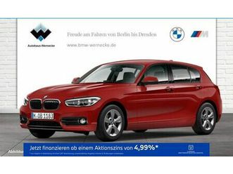 bmw 120i 5-türer sport line hifi led rfk navi bus.