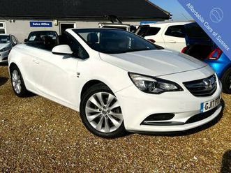2017 vauxhall cascada 1.4t elite 2dr convertible petrol manual