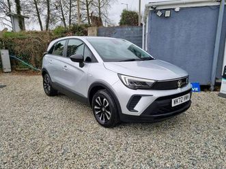 vauxhall crossland design turbo 1.2 petrol