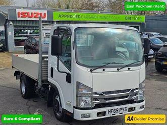 2019 isuzu grafter white 1.9d euro 6 dropside, 45,800 miles, ulez compliant, 6-speed manual, b dr...