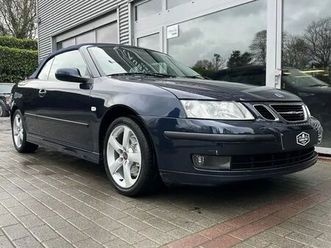 saab 9.3 cabriolet 2.0t vector-1ère main-historique complet-faible kilométrage