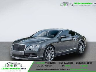 bentley continental gt w12 speed 6.0 625 ch