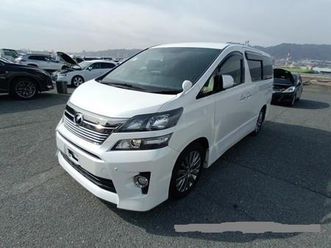 toyota vellfire 2.4 auto 7 seater japanese import only 18k miles 4.5 grade 2013