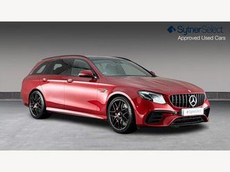 4.0 e63 v8 biturbo amg s (premium) spds mct 4matic+ euro 6 (start/stop) 5dr