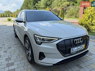 audi e-tron sportback 2020
