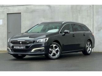 peugeot 508 sw 1.6 bluehdi/bluetooth/gps/toit pano/garantie