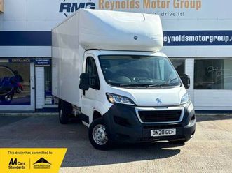 2020 peugeot boxer 2.2 bluehdi luton 335 l4 163 bhp luton diesel manual