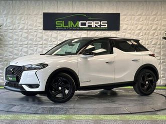 ds ds 3 crossback puretech 130ch performance line automatique 7cv