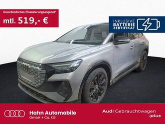 q4 sportback e-tron 50 quattro s line matrix son