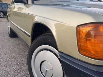 mercedes-benz 190 190e outubro/86