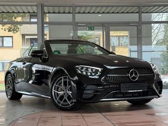 mercedes-benz e 450 cabrio amg/burmester/hud/ambiente/massage/