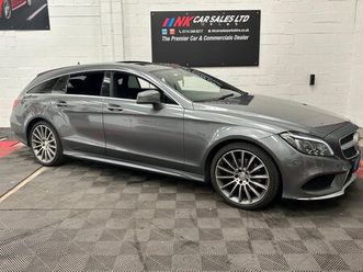 2017 mercedes-benz cls-class 2.1d cls220 amg line (premium)(start/stop) shooting brake 5d
