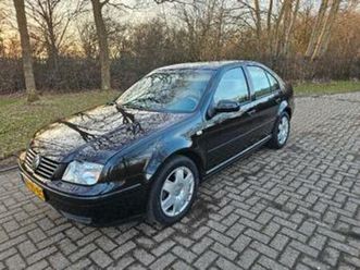 volkswagen bora 1.8turbo 20v, 2003 zwart, nieuwe apk. — volkswagen — marktplaats