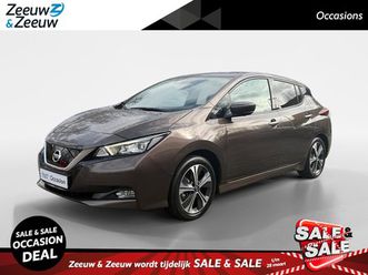 nissan leaf - tekna 40 kwh | trekhaak | rondom camera | stoel verwarming | navigatie | telefoon |