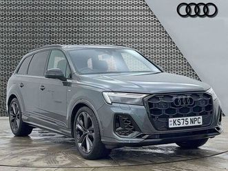 audi q7 suv black edition tfsi quattro 340 ps tiptronic