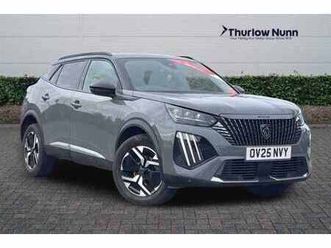 2025 peugeot 2008 1.2 puretech gt suv 5dr petrol eat euro 6 (start/stop) (130 ps) suv petrol automatic