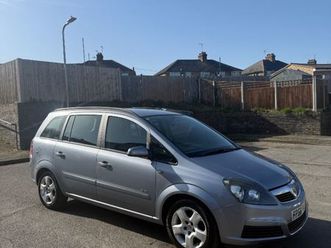 vauxhall zaria 7 seater automatic