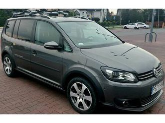 volkswagen touran cross pl 2.0 niski przebieg kraków prądnik czerwony • olx.pl