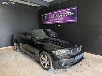 bmw série 1 cabriolet 118d 2.0d exclusive 143cv