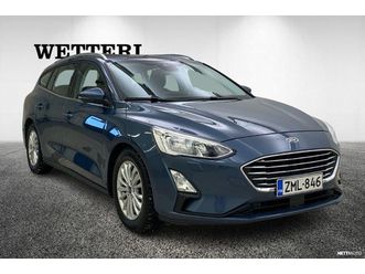 1,0 ecoboost 125hv a8 titanium wagon / tuulilasin ja ratin lämmitys / muk.vakkari / kamera ja tutkat / koukku / avaimeto