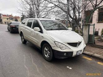 sahibinden ssangyong actyon sports 2.0 xdi 4x4 2011 model ankara 165.000 km beyaz - 38236787 | arabam.com