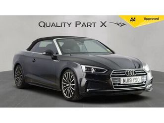 2019 audi a5 2.0 40 tdi s line (start/stop) cabriolet 2d