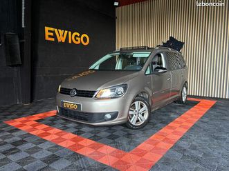volkswagen touran 1.6 tdi 105 match - toit ouvrant - attelage - bluetooth - gps - entretien volkswagen