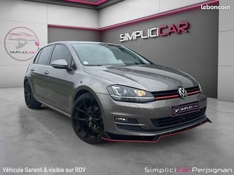 volkswagen golf business 2.0 tdi 150 bluemotion technology fap confortline business dsg6 sièges chauffants radar de recul