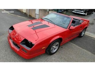 chevrolet camaro iroc-z cabriolet v8 tpi bvm5, rare
