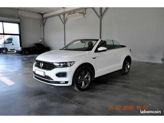 volkswagen t-roc cabriolet 1.5 tsi evo 150ch r-line dsg7