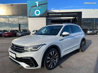 volkswagen tiguan 1.4 ehybrid 245ch r-line exclusive dsg6