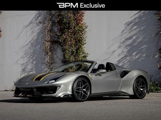 occasion ferrari 488 pista spider cabriolet ref 7017