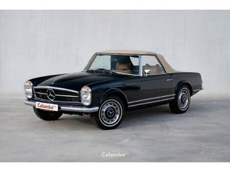 1969 mercedes-benz sl pagode - 280 - 200.000 euro restoration - 3 seats